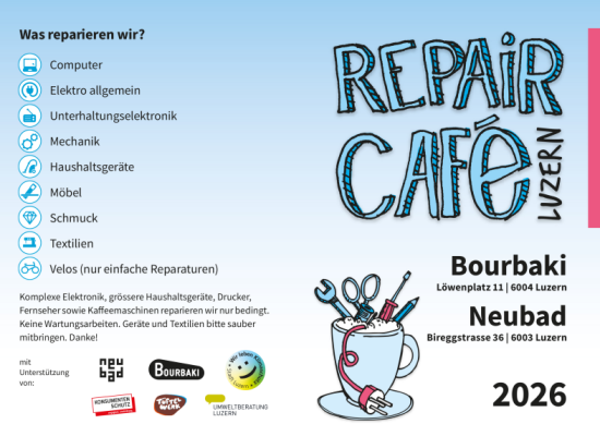 Repair Café Bourbaki Bar