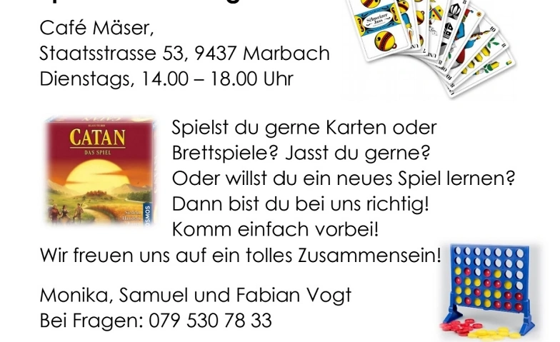 Spiel- und Jassnachmittag