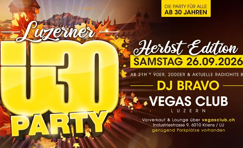 Luzerner Ü30 Party - Herbst Edition