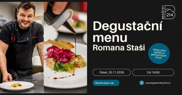 Degustační menu Romana Staši v Benátkách 214