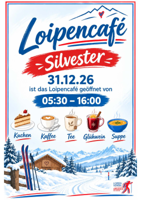 Loipencafé on New Year's Eve
