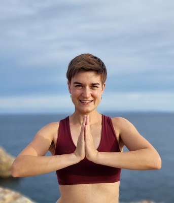Yogalektion avec Tara