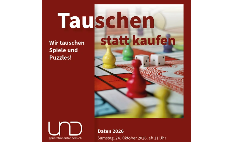 Tauschen statt kaufen: Puzzle und Gesellschaftsspiele