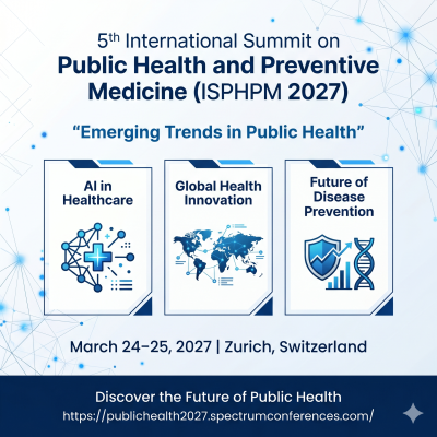 5th International Summit on Public Health and Preventive Medicine (ISPHPM2027)