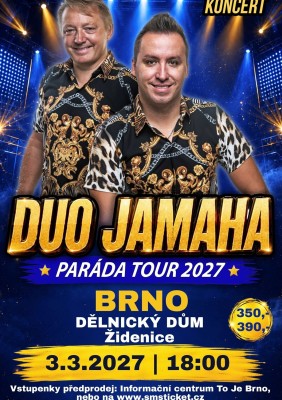 Duo Jamaha Concert - Brno | Paráda Tour 2027