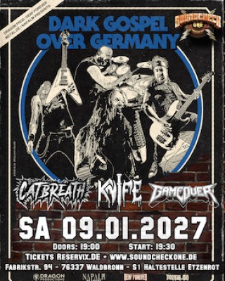 Knife - Game Over - Catbreath - Dark Gospel Over Germany