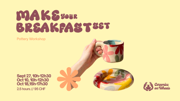 Make Your Breakfast Set - Pottery Workshop
