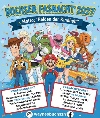 Buchser Fasnacht 2027