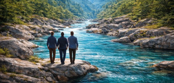 Three Men and More ...