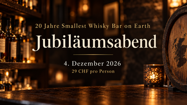 20 años del « Smallest Whisky Bar on Earth » – Fiesta de aniversario