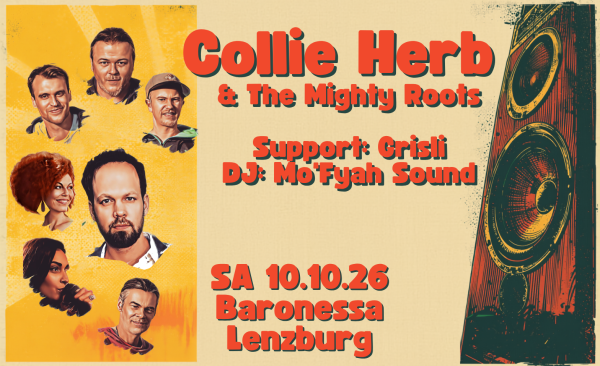 Collie Herb & The Mighty Roots en live @ Baronessa Lenzburg