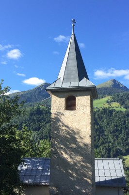 Gottesdienst in der Kirche Lüen