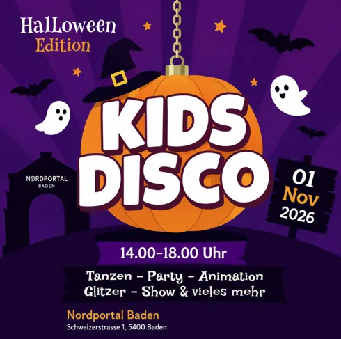 KIDS DISCO - HALLOWEEN EDITION @ NORDPORTAL BADEN