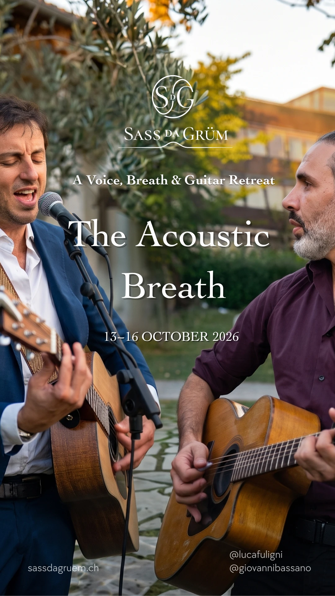 The Acoustic Breath – Retreat di voce & chitarra