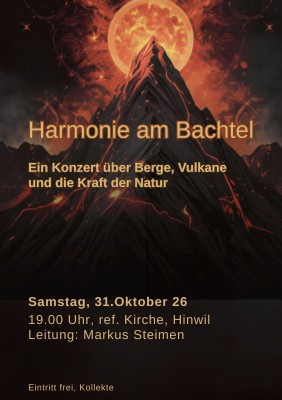 Concierto de la Harmonie en Bachtel: Montañas, volcanes y la fuerza de la naturaleza
