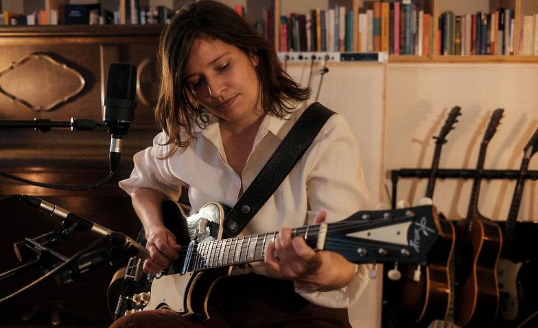 Concert de Martina Linn dans l'exposition Ladina Gaudenz
