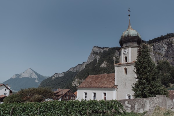 Service for Eternity Sunday at the Church of Fläsch