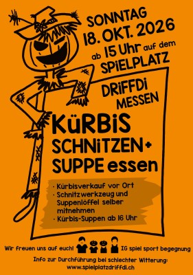 KÜRBIS schnitzen + SUPPE essen auf dem DriffDi