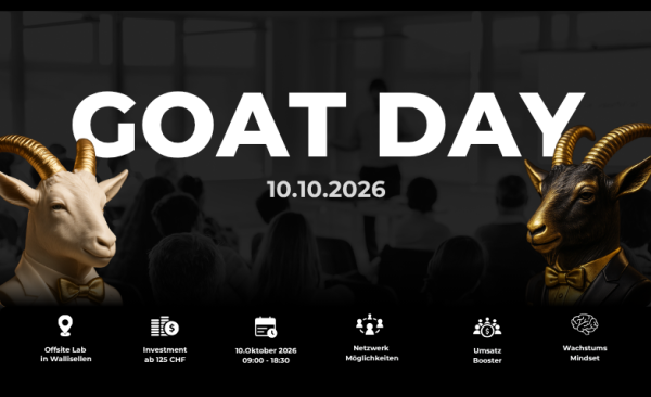 Journée GOAT 2026 – Événement d'affaires pour entrepreneurs