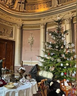 Weihnachtszeit im Vranov-Schloss
