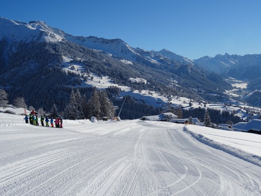 Season Start Ski Lifts Pany and St. Antönien