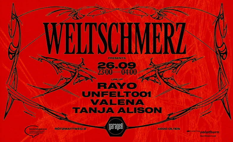WELTSCHMERZ - First Edition