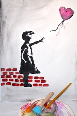 Creative Night - Motif: Banksy