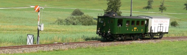 Rückfahrt Dampftriebwagen Zürich