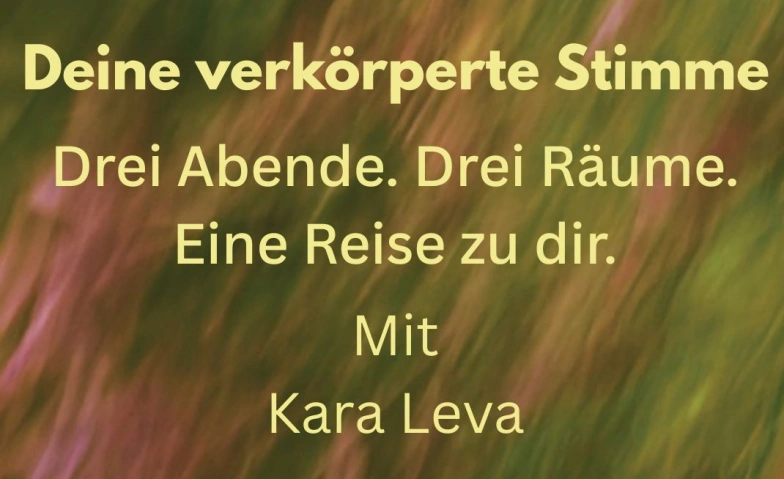 DEINE VERKÖRPERTE STIMME