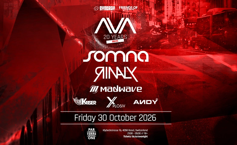 AVA Night Basel - 20 Year Anniversary