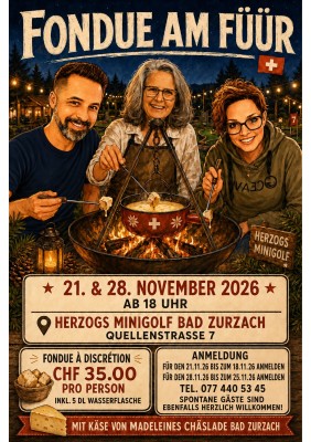Fondue am Füür