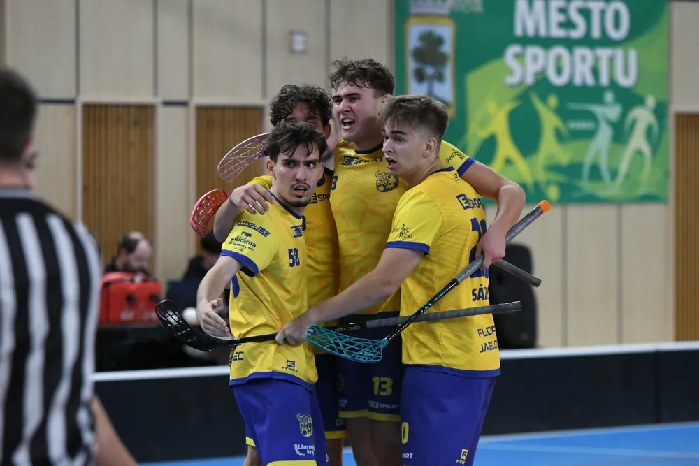 Floorball match: Jablonec Men v T. K. S. TJ Turnov