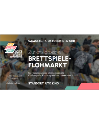 Zürich's Largest Board Game Flea Market