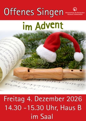 Offenes Singen im Advent