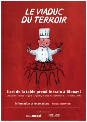 Le Viaduc du terroir - La art de la culture de la table prend le train