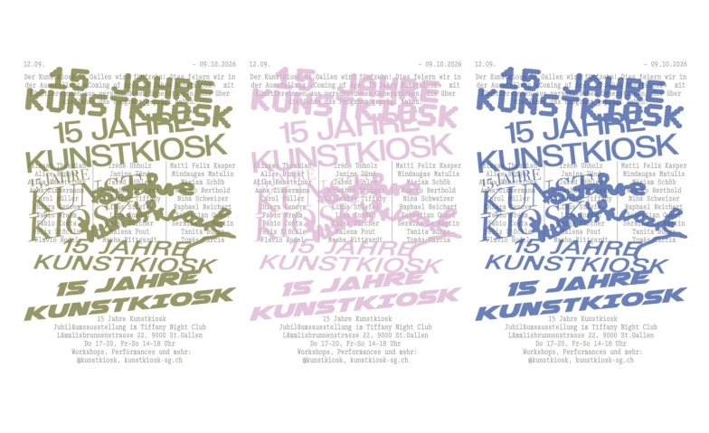 Coming of Age: 15 Jahre Kunstkiosk