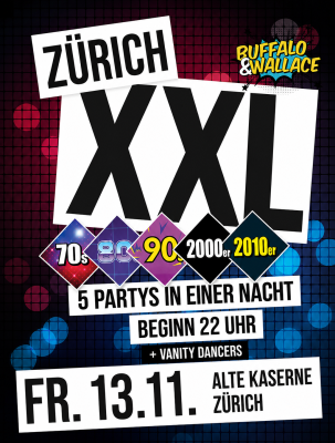 5 Partys in einer Nacht