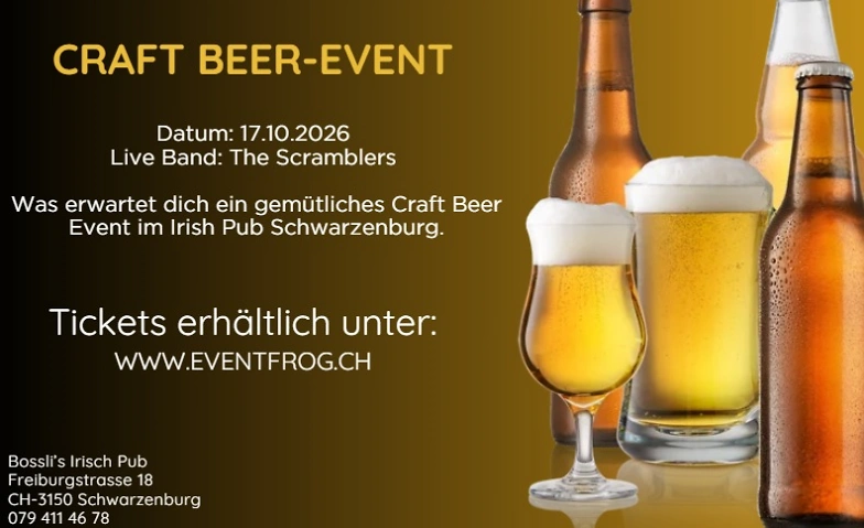 Craft Beer Event Schwarzenburg