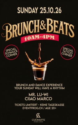BRUNCH and BEATS - The Sunday Upgrade in Solothurn