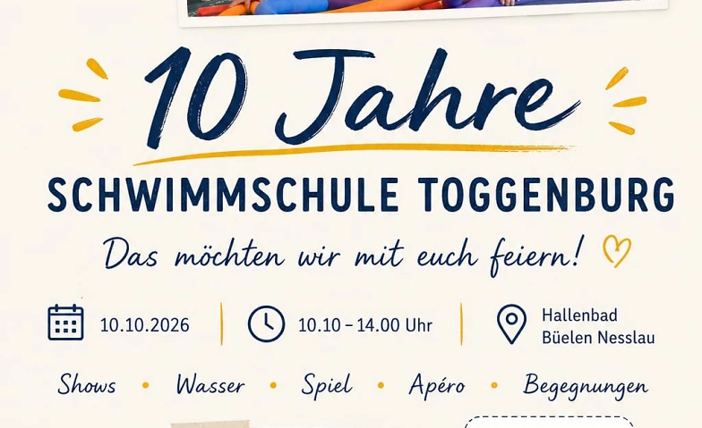 10 Jahre Schwimmschule Toggenburg