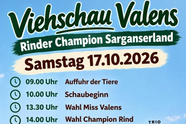 Viehschau Valens