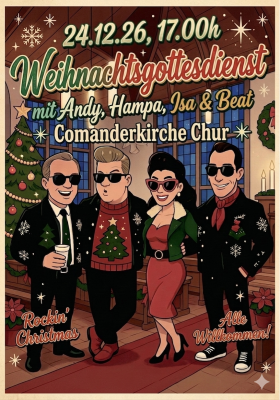 Christmas Service with Andy Gfeller, Hampa & Rest and Beat Brot