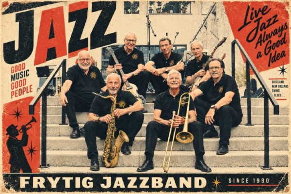 Frytig Jazzband at Château Salavaux: a journey into the heart of jazz