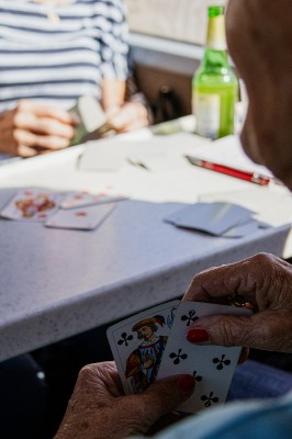 Großes Finale des Kartenspiels