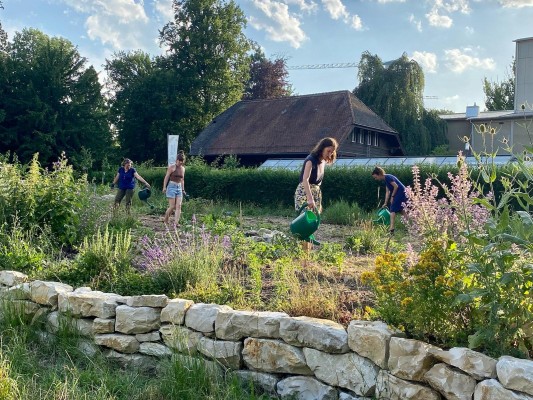 Fiirabiggärtnern en el Jardín de Permacultura "Römergarten"