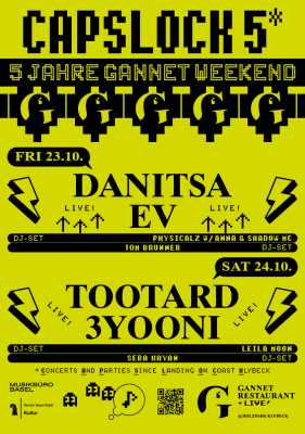 CAPSLOCK 5 JAHRE GANNET WEEKEND