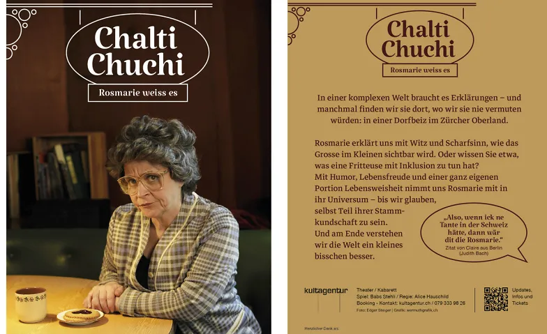 Babsolo: Chalti Chuchi - Rosmarie weiss es