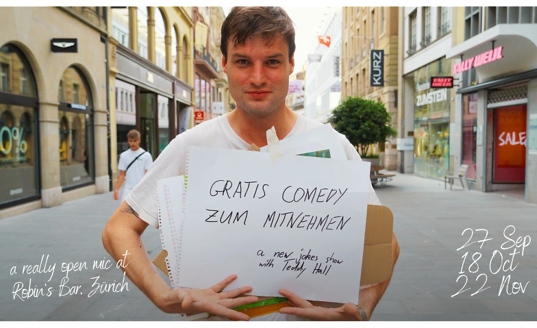 Gratis Comedy Zum Mitnehmen - Free Entry Stand Up Comedy