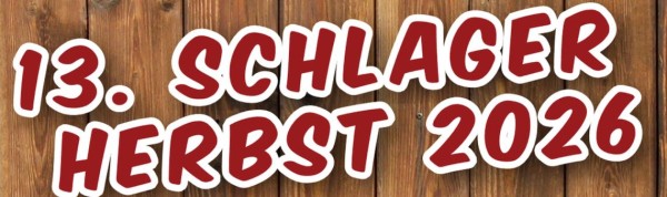 13. Schlager-Herbst 2026