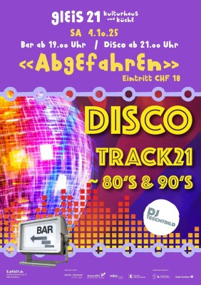 Disco Track21 "Abgefahren" en Gleis21